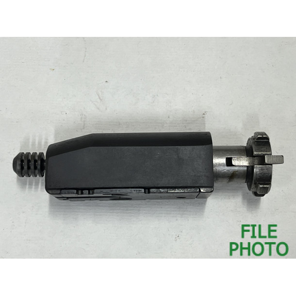 Breech Bolt - 12 Gauge - Complete - Matte Blued - 1st Variation - Original Breech Bolt - 12 Gauge - Complete - Matte Blued - 1st Variation - Original